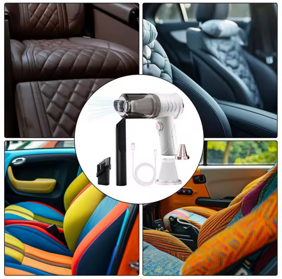 2 In 1 Car Vacuum Cleaner With Handle, Rechargeable Car Vacuum Cleaner, Wireless Car Vacuum Cleaner 2 In 1 Car Vacuum Cleaner With Handle, Rechargeable Car Vacuum Cleaner, Wireless Car Vacuum Cleaner